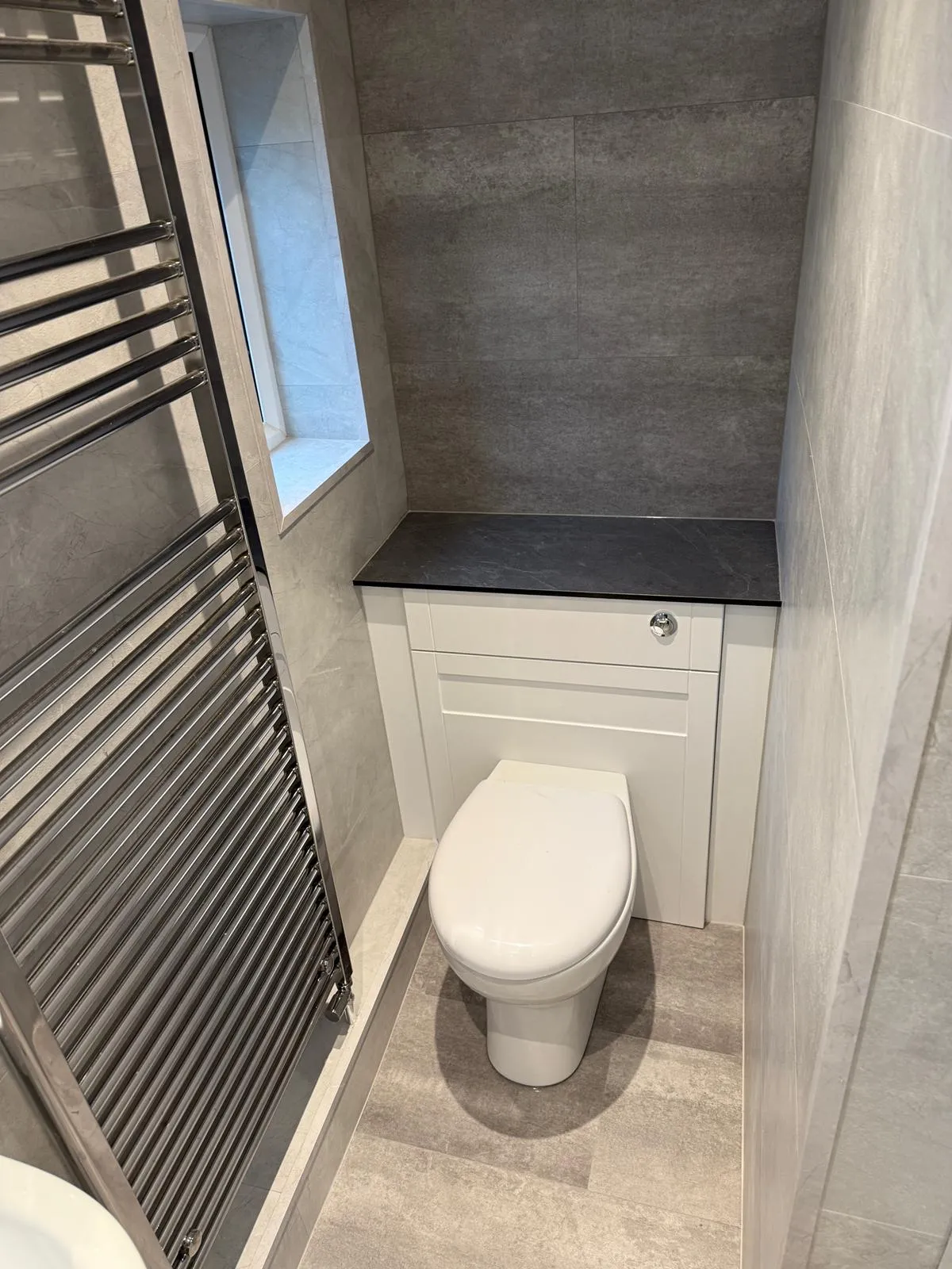 En-suite bathroom installation by DH1 Bathrooms in Durham — project 6